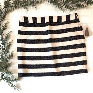Striped Mini Skirt